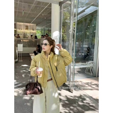 批发设计感立领羽绒服皮衣外套女2025<b class='q'>冬</b>季新款时尚宽松百搭短款上衣潮