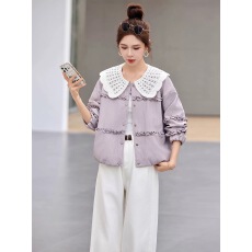 批发巨好看的短款外套女2026春季新款小个子超火减龄精致韩系休闲夹克