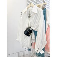 批发原版 2026新款春装夏季薄款韩版防晒衬衫女大码<b class='q'>时尚</b>口袋开衫外套