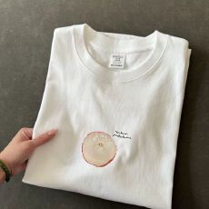 批发精梳纯棉230克 韩版纯棉宽松落肩印花短袖T恤夏季上衣设计感小众