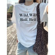 批发精梳纯棉230克韩版纯棉宽松落肩印花短袖T恤夏上衣设计感小众<b class='q'>街头</b>