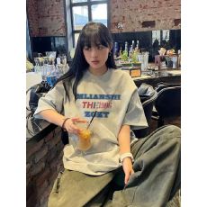 批发精梳纯棉230克纯棉宽松落肩印花短袖T恤夏上衣设计感小众<b class='q'>街头</b>大码