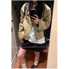 批发韩系短外套女装春秋季2026年新款百搭<b class='q'>薄</b>外套巨好看的加厚短款<b class='q'>夹克</b>