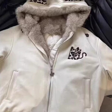 批发夹棉 麂皮绒 原版面料  常规款百搭高级感流行女生杏色棉衣外套潮