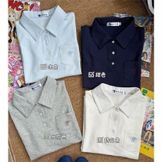 批发【92棉8氨纶 质量做工可对比】polo衫<b class='q'>短袖</b>t恤女修身上衣