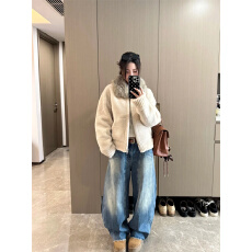 微胖mm复古设计感镰刀高街牛仔裤春季款美式复古高腰宽松阔腿裤