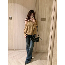 批发微<b class='q'>胖</b>mm<b class='q'>复古</b>设计感通勤显瘦牛仔裤女早春款美式街头做旧水洗阔腿裤