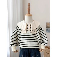 批发<b class='q'>女童</b>卫<b class='q'>衣</b>春秋款2026新款童装秋装儿童秋季学院风上衣女大童衣服潮