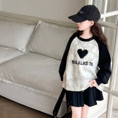 批发女童打底衫春秋款2026新款儿童洋气时髦上衣秋装大童韩系长袖t恤