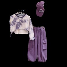 批发<b class='q'>女</b><b class='q'>童</b>秋装2026新款<b class='q'>大</b>童女装洋气12岁女孩春秋运动卫衣套装初中生15