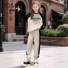 批发<b class='q'>女</b><b class='q'>童</b>运动套装秋装2025新款洋气中大童儿童春秋女孩卫衣卫裤两件套