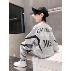 批发儿童装男童秋装套装2025新款中大童春秋款运动服男孩帅气<b class='q'>衣服</b>潮牌