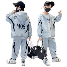批发儿童装男童秋装套装2025新款中大童春秋款运动服男孩帅气<b class='q'>衣服</b>潮牌