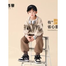 批发童装男童<b class='q'>套装</b><b class='q'>儿童</b>运动服秋装2025新款男孩<b class='q'>卫衣</b>韩范帅气时髦春秋款