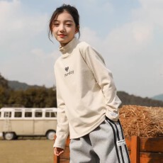 批发女童打底衫秋装2025新款秋冬内搭大童长袖T恤春秋半高领<b class='q'>儿童</b>上衣