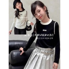 批发<b class='q'>童</b>装儿<b class='q'>童</b>冬季半高领上衣2025新款冬装女<b class='q'>童</b><b class='q'>洋气</b>德绒内<b class='q'>搭</b>长袖休闲潮