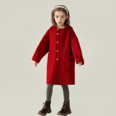 批发双面绒复合红色真超 原版质量 女<b class='q'>童</b><b class='q'>拜年</b>服冬<b class='q'>装</b><b class='q'>中大</b>儿<b class='q'>童</b>
