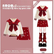 批发儿童拜年服加绒加厚套装新年马年男<b class='q'>女</b><b class='q'>童</b>假两件卫衣两件套