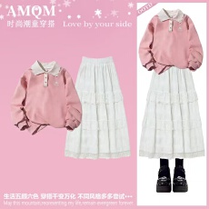 批发2026新款<b class='q'>女</b><b class='q'>童</b><b class='q'>套装</b>时髦洋气春秋儿童春季上衣裤子两件套