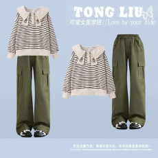 批发<b class='q'>女</b><b class='q'>童</b>卫衣<b class='q'>套装</b>2026新款中大童半身裙儿童Polo领‌上衣一整套穿搭