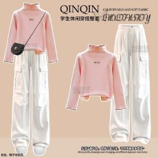 批发儿童休闲运动套装2026秋装童装男童痞帅洋气男孩两件套男女孩外套