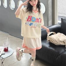 批发<b class='q'>女</b><b class='q'>童</b><b class='q'>2026</b><b class='q'>夏季</b>短袖POIO衫T恤学院风<b class='q'>套装</b>中<b class='q'>大</b><b class='q'>童</b>时髦洋气儿<b class='q'>童</b>夏装潮