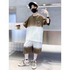 批发男<b class='q'>童</b><b class='q'>短袖</b>t<b class='q'>恤</b>夏装<b class='q'>套装</b>儿<b class='q'>童</b>衣服男孩上衣半袖体恤<b class='q'>大</b><b class='q'>童</b>男装2025新款