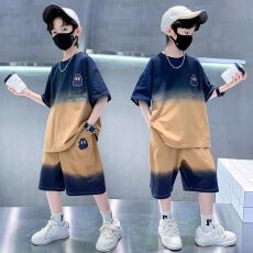 批发男<b class='q'>童</b><b class='q'>短袖</b>t<b class='q'>恤</b>夏装<b class='q'>套装</b>儿<b class='q'>童</b>衣服男孩上衣半袖体恤<b class='q'>大</b><b class='q'>童</b>男装2025新款