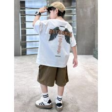 批发<b class='q'>男</b><b class='q'>童</b>夏装套装夏季2026<b class='q'>新款</b>儿童短袖男孩酷帅中大童夏款潮帅气时髦