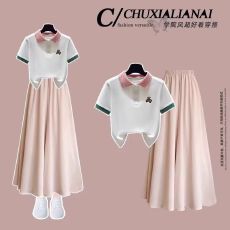 批发<b class='q'>女</b>童<b class='q'>套</b>装<b class='q'>夏季</b>薄款儿童夏装2026新款<b class='q'>女</b>孩<b class='q'>裙裤</b>半身裙长裙<b class='q'>中</b>大童冰丝