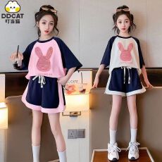 批发原版质量套装夏季<b class='q'>儿童</b>装短<b class='q'>裤</b>两件套速干篮球服夏装中大童薄款衣服