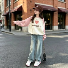 批发女童打底衫春秋款2026新款儿童洋气时髦上衣秋装大童韩系长袖t恤