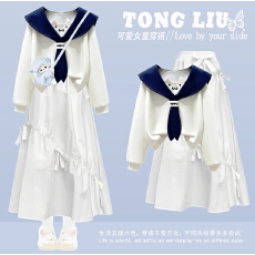 批发女童<b class='q'>牛仔裤</b>蝴蝶烫钻2026新款春秋洋气休闲直筒阔腿中大童<b class='q'>儿童</b>裤子