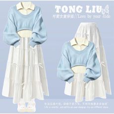 批发初中生<b class='q'>女</b>秋<b class='q'>套装</b>2026新款青少年<b class='q'>女</b>装学生时尚穿搭<b class='q'>女</b><b class='q'>大</b><b class='q'>童</b>学院风搭配