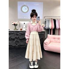 批发初中生<b class='q'>女</b>秋<b class='q'>套装</b>2026新款青少年<b class='q'>女</b>装学生时尚穿搭<b class='q'>女</b><b class='q'>大</b><b class='q'>童</b>学院风搭配