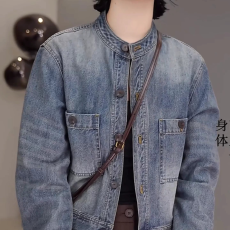 批发长袖牛仔外套女2026<b class='q'>秋</b>冬新款韩版宽松洋气减龄短款立领休闲上衣潮
