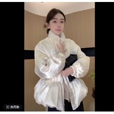 批发ZHUIMU.绻影浮沉新中式国风水貂毛百搭羽绒服