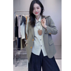 批发复古老钱风设计师款修身正价2026<b class='q'>西装</b><b class='q'>外套女</b>高级感轻奢西服上衣