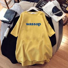 批发<b class='q'>中长</b>款2026夏季新款宽松大版网红超火cec短袖t恤女ins上衣