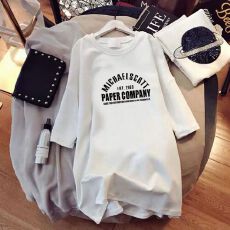 批发<b class='q'>中长</b>款2026夏季新款宽松大版网红超火cec短袖t恤女ins上衣