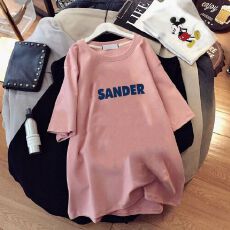 批发中长款2026夏季新款宽松大版网红超火cec短袖<b class='q'>t</b><b class='q'>恤</b><b class='q'>女</b>ins上衣