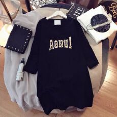 批发中<b class='q'>长款</b>2026夏季新款宽松大版网红超火cec短袖<b class='q'>t</b><b class='q'>恤</b>女ins上衣