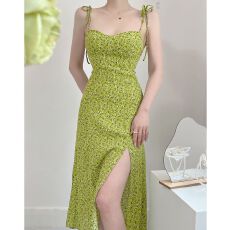 批发已出货 吊带裙新款夏季中长款修身<b class='q'>打底裙</b>高档显气质无袖<b class='q'>连衣裙</b>女