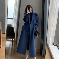 批发2026新款毛呢<b class='q'>外套</b><b class='q'>女</b>中长款胖MM显瘦宽松高端洋气过膝<b class='q'>大</b>码<b class='q'>女</b>呢<b class='q'>大</b>衣