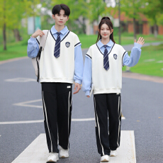 批发大货已出实拍情侣装班服卫衣校服套装