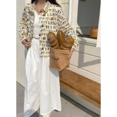 批发2026年春季<b class='q'>韩版</b>蝙蝠袖设计感小众衬衫