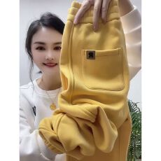批发小个子加绒加厚卫裤女秋冬新款宽松显瘦束脚<b class='q'>哈伦</b>裤高腰休闲<b class='q'>运动裤</b>