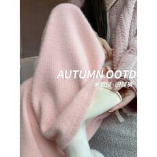 批发加绒裤子女秋冬新款加厚白色宽松垂感<b class='q'>阔腿裤</b>保暖拖地裤慵懒休闲裤