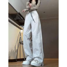 批发网眼速干冲锋裤<b class='q'>男</b>女春夏新款侧边拉链机能工装裤户外徒步登山裤子