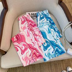 批发大码宽松扎染韩版高腰显瘦<b class='q'>百搭</b>休闲裤女夏季新款气质直筒阔腿裤潮